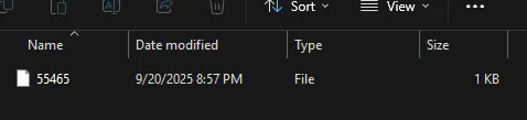 Log file